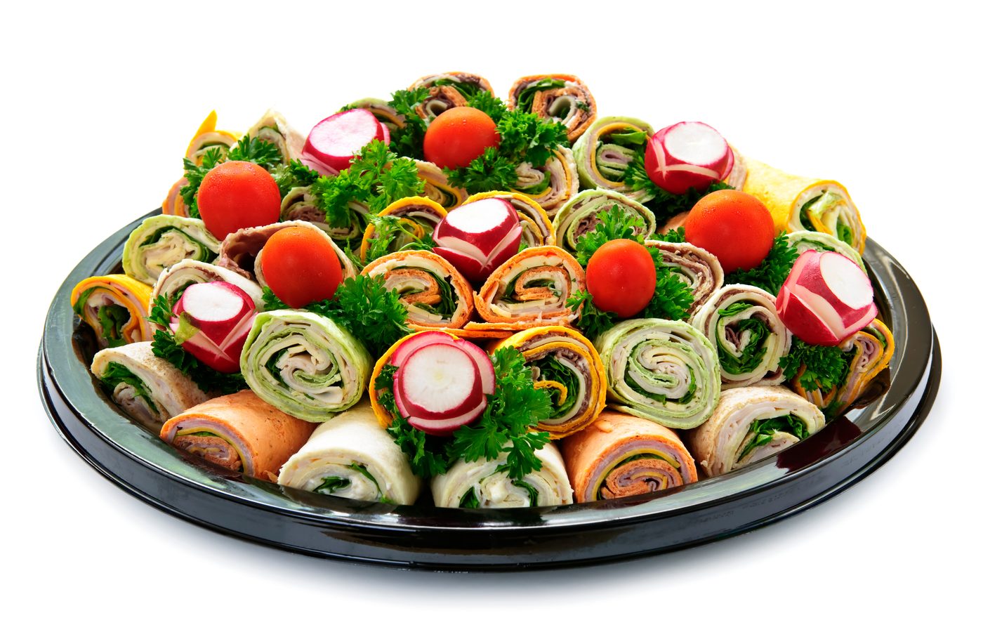 Tonino's Pizzeria catering trays